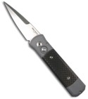 700CF Grey Protech Godson Knife w/ Carbon Fiber (Satin / PLN)