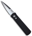 Protech Godson Automatic Knife Black Handle (Satin PLN) 721