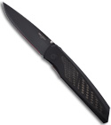 Protech Harkins D/A Automatic Knife w/ Carbon Fiber (Black PLN) 814