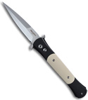 Protech 1951 The Large Don Automatic Knife w/ Ivory Micarta (Satin PLN)