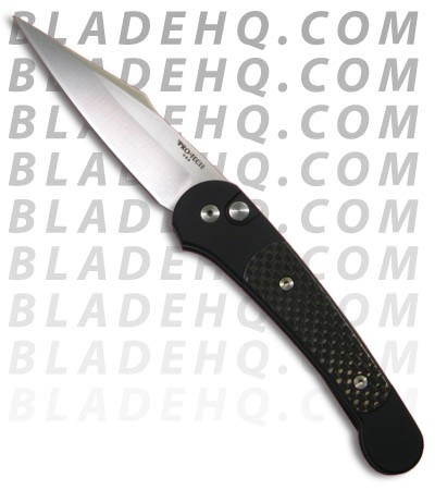 Protech Monaco Carbon Fiber Automatic Knife (Satin PLN) 504