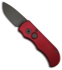 104 Protech Runt Automatic (Red / Beadblast)