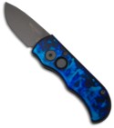 109 Blue Jazz Protech Runt Automatic (Bead Blast PLN)