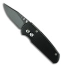 Protech Runt 2 Automatic Knife w/ Black Handle (Black PLN) R207