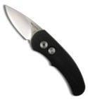 Protech Runt J4 Black Handle (Satin PLN) 4411
