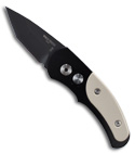 Protech Runt J4 Automatic Knife Ivory Micarta (Tanto Black PLN) 5452