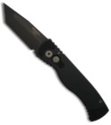 TR-1.3 Protech Tactical Response Automatic Knife Tanto (Black PLN)