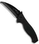 Emerson Sark BT Manual Rescue Knife (Black / PLN)