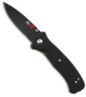 Al Mar Mini 2000 Sere Tactical Manual Knife w/ G10 Scales (Black PLN) MS2KB