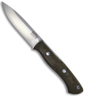 Bark River Knives Aurora Green Canvas Micarta Fixed Blade Bushcraft Knife (PLN)