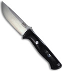 Bark River Knives Bravo 1 Black Canvas Micarta Fixed Blade Knife (Satin PLN)