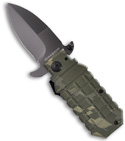 Boker Magnum Grenade Folding Tactical Knife (Gray PLN) 01SC051