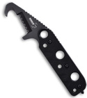 Boker Plus Rescom Fixed Blade Knife (Black SER) 02BO320
