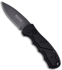 Boker Magnum Blitz Manual Button Lock knife (Black / PLN) 01BO130