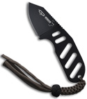 Boker Plus CLB Edit Fixed Blade Neck Knife w/ Kydex Sheath (Black PLN) 02BO020
