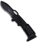 Boker Knives Kalashnikov 2009 Folding Knife (3.5" Black Serr) 01KAL09
