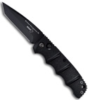 Boker Black Tanto Kalashnikov 74 Automatic Tactical Knife (Black PLN) KALS74BT