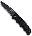 Boker Black Tanto Kalashnikov 74 Automatic Tactical Knife (Black SER) KALS74BTS