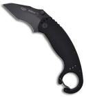 Boker Plus CLB Karambit Black G-10 Manual Folder Knife w/ Carabiner (Black PLN)