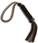 Para-Cord Wilson Tactical Lanyard Parachute Cord Brown & Tan (Black Bead)