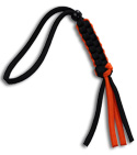 Boker Lanyard Parachute Cord Black & Orange (Black & Glowing Bead)