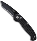 Black Boker Magnum Automatic Switchblade Knife (Tanto SER)  018