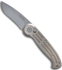 Champagne Boker Magnum Automatic Knife 007 (Drop Point)