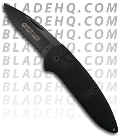 Police Model Top Lock Delrin Tactical Automatic Knife 117207B