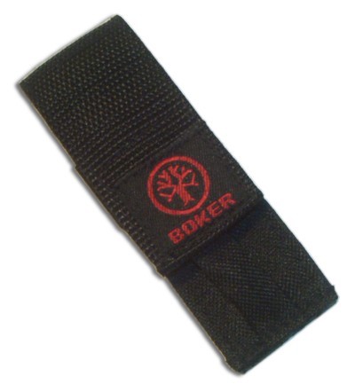 Boker Top Lock II Knife Sheath Black Nylon w/ Velcro (Small)