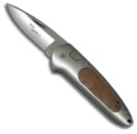 Boker Top Lock II Automatic Knife (Thuya Inserts) 7103