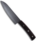 Boker 6" Ceramic Santoku Kitchen Knife w/ Ebony Handles 130C6S