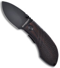 Boker Magnum Sandalwood Folding Pocket Knife (2.75" Black Plain) 01SC150