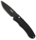 Bradley Alias II Small Automatic Knife (Black PLN) 17950BK