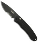 Bradley Alias II Small Automatic Knife (Black SER) 17950SBK