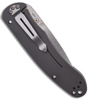 Bradley Cutlery Alias I Titanium Folding Knife (3.5" Stonewash Plain) 17600