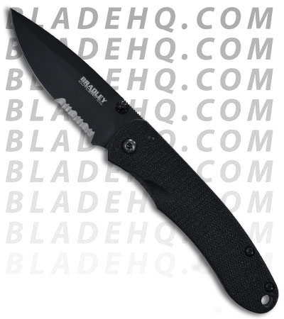 Bradley Alias II Small Manual Knife (Black SER) 17650SBT-600