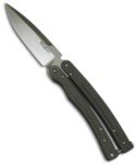 17040 Production Bradley Cutlery Mayhem Titanium Butterfly Knife (PLN)