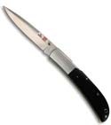 Al Mar Eagle Classic Talon Black Micarta Manual Knife 1005BMT