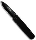 Emerson A-100 Tactical Folder Knife (Black  / SER) A-100-BTS