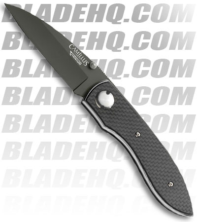 Camillus Titan Carbonitride Titanium Manual Knife w/ Carbon Fiber (PLN) 18519
