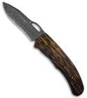Lone Wolf Knives D/A Lobo Automatic Palm Wood & Damascus