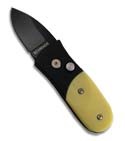 Schrade Scaly Automatic Knife Black Blade (Sim Ivory) SCALBY