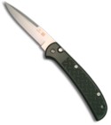 Al Mar Eagle Automatic Knife (Green / Silver PLN) EBL-M2