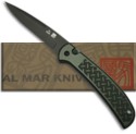 Al Mar Eagle Automatic Knife (Green / Black PLN) EOD-B2