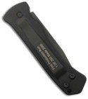 Asheville Steel Mini EDK Automatic Knife (Black PLN)
