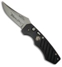 Black Collins Automatic Knife Clip Point