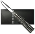 Benchmade 42 Titanium Balisong Weehawk Butterfly Knife (Plain) BM42