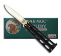 113B Bear Cutlery Butterfly Knife (Small Black)