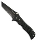 Camillus Heat Spring Assisted Knife (Black Tanto SER) C2385B