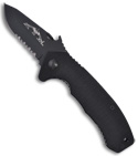 Emerson CQC-14 BTS Snubby Manual Folder Knife (Black SER)